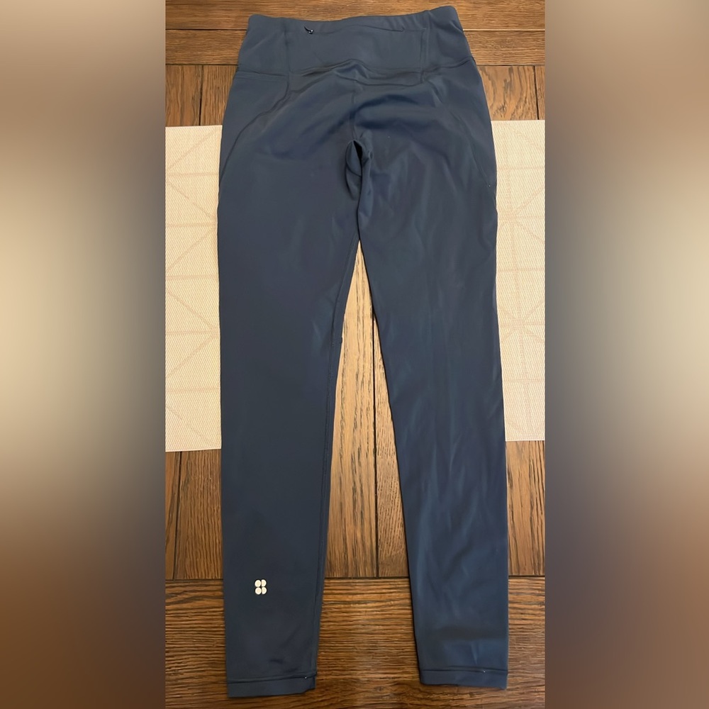Sweaty Betty The Power Workout Leggings Navy Blue - Picture 7 of 10